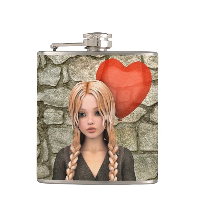 Petaca Día de San Valentín (Anverso)