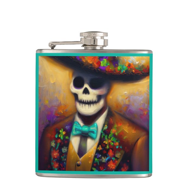Petaca Día del Muerto 4 (Anverso)