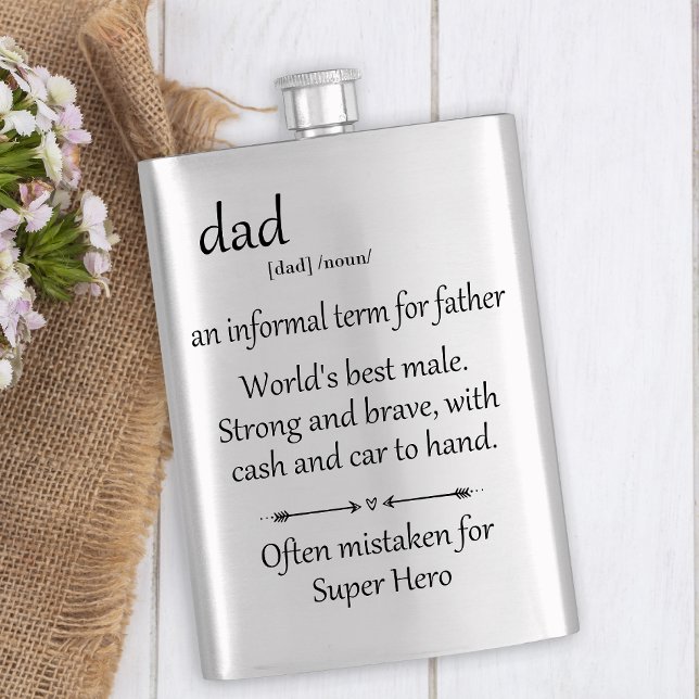 Petaca Día del padre de los superhéroes (Subido por el creador)