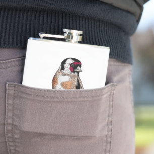 Petaca Dibujo de Goldfinch
