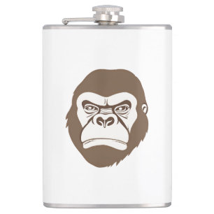 Petaca Dibujo de Personalizado de gorila