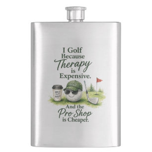 Petaca Dicho divertido de golf para decoración del hogar
