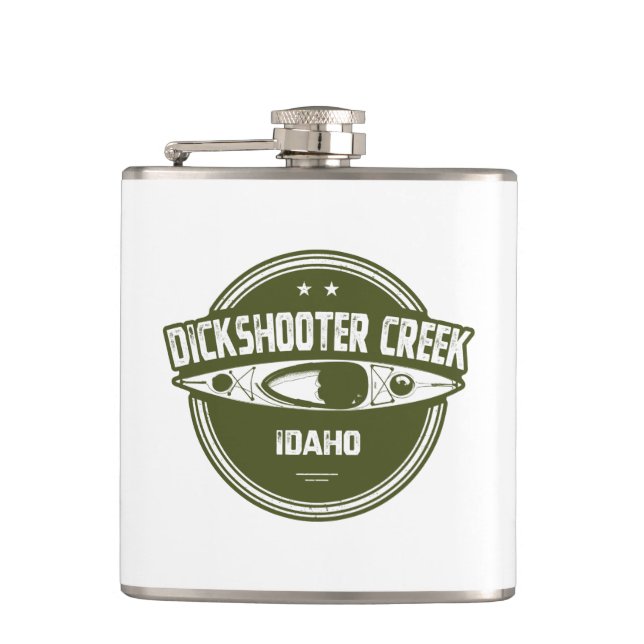 Petaca Dickshooter Creek Idaho Kayaking (Anverso)