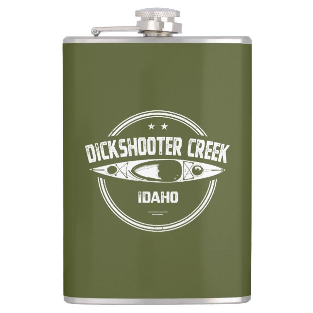 Petaca Dickshooter Creek Idaho Kayaking (Anverso)
