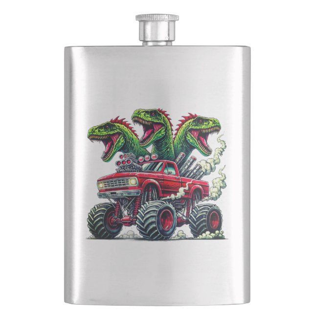 Petaca Dinosaur  (Anverso)