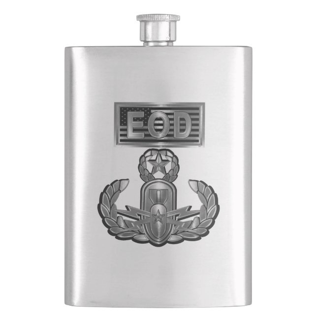 Petaca Diseñado Únicamente “Master Blaster” EOD (Anverso)