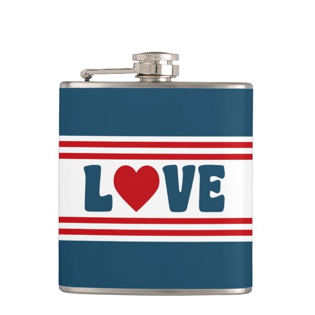 Petaca Diseño de amor (Anverso)