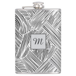 Petaca Diseño de Arte de Patrón de Tejido 