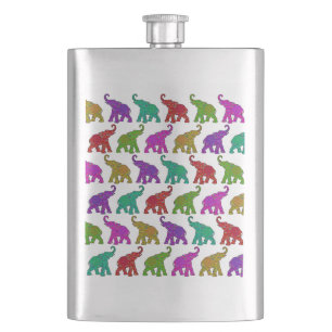 Petaca Diseño de baldosas para el patrón Elephant Walk