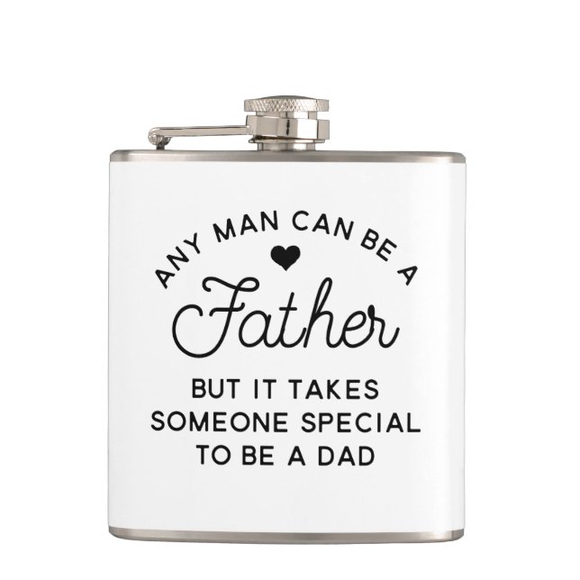 Petaca Diseño de citas para papá especial (Anverso)
