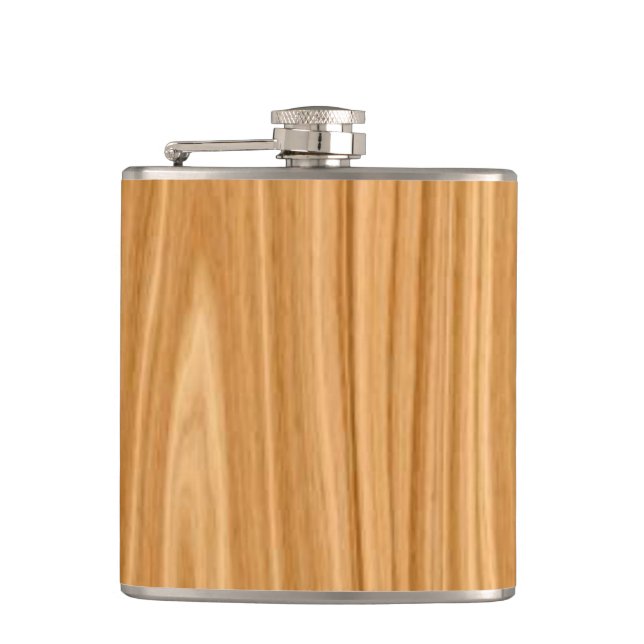 Petaca Diseño de fondo de textura de madera-35455 (Anverso)