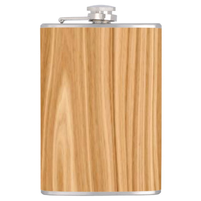 Petaca Diseño de fondo de textura de madera-35455 (Anverso)