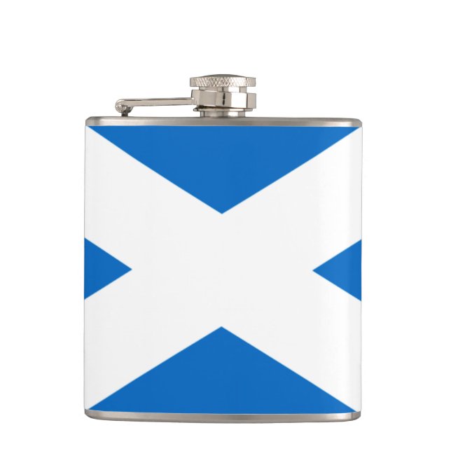Petaca Diseño de la bandera de Escocia (Anverso)