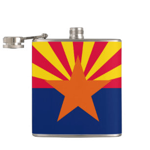 Petaca Diseño de la bandera del estado de Arizona