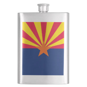 Petaca Diseño de la bandera del estado de Arizona