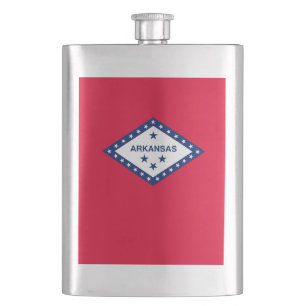 Petaca Diseño de la bandera del estado de Arkansas