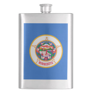 Petaca Diseño de la bandera del estado de Minnesota