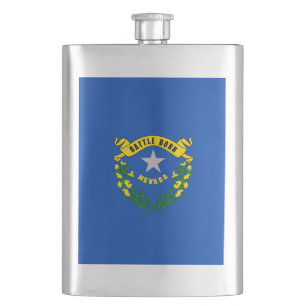 Petaca Diseño de la bandera del estado de Nevada
