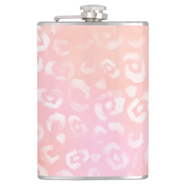 Petaca Diseño de la serie Leopard Paint 1 (Anverso)