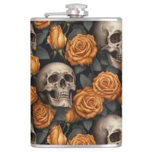 Petaca Diseño de la serie Skull and Rosas 11