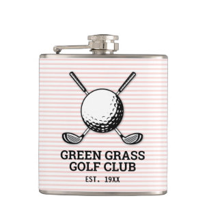 Petaca Diseño de logotipo de club de golf minimalista per