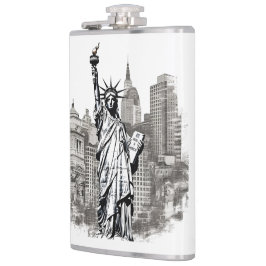 Petaca Diseño de monumentos famosos