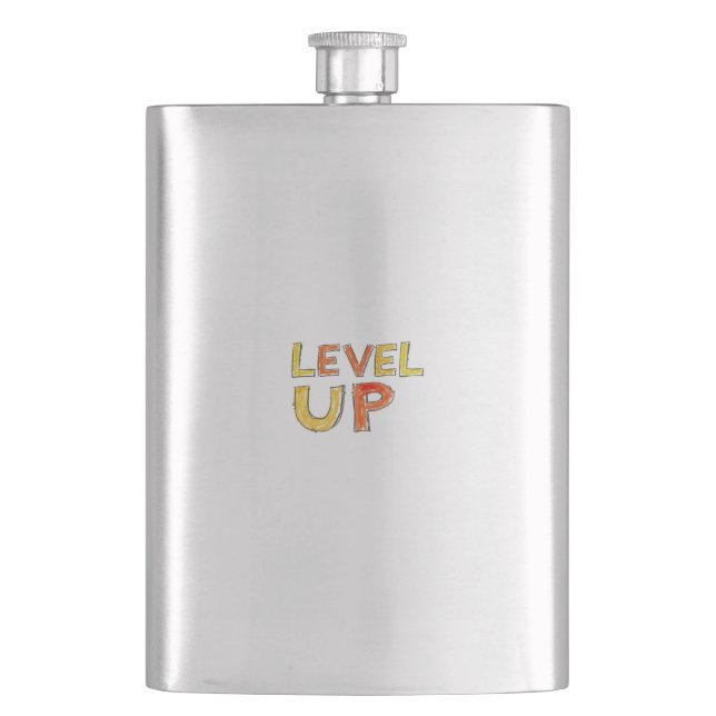 Petaca Diseño de Motivación para Subir de Nivel (Anverso)