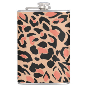 Petaca Diseño de patrones de leopardo de época