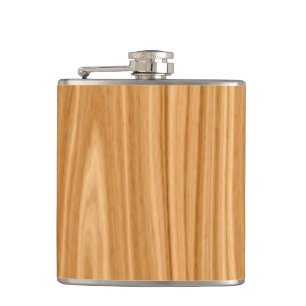 Petaca Diseño de superficie de textura de madera-68668