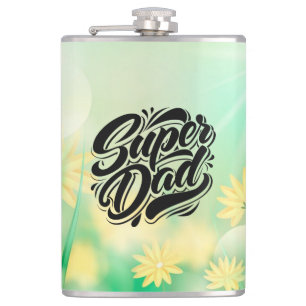 Petaca Diseño de tipografía de Super Dad Hero-67888