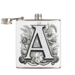 Petaca Diseño del monograma