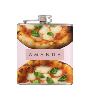 Petaca Diseño Delicioso Personalizado de Pizza