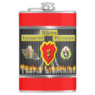 Petaca Diseño genial 25ª División de Infantería