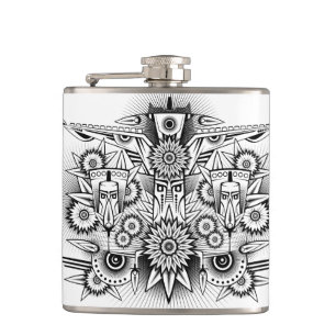 Petaca Diseño tribal artístico