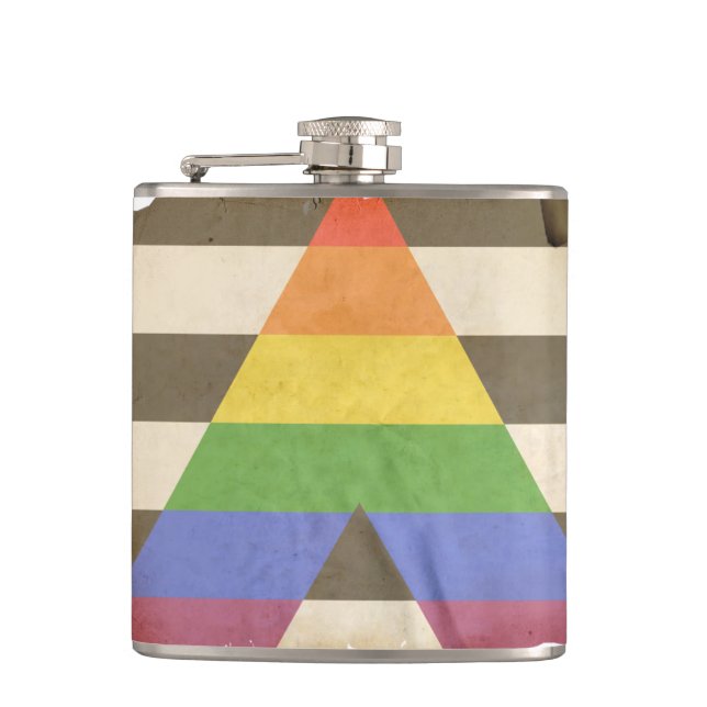 PETACA DISEÑO VINTAGE ALIADO RECTO - ORGULLO 2014 (Anverso)