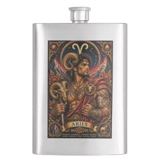Petaca Diseño zodiacal Aries Masculino Celestial