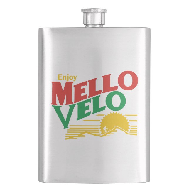 Petaca Disfruta de Mello Velo (Anverso)