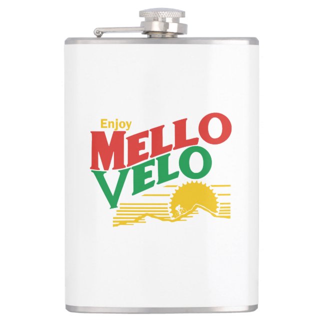 Petaca Disfruta de Mello Velo (Anverso)