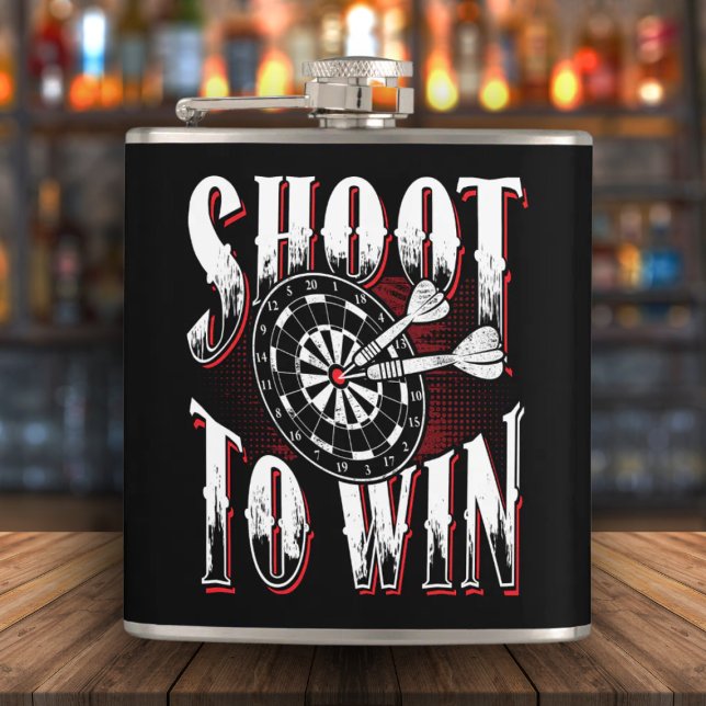 Petaca Disparo a Win Dart Flask de 6 oz. (Subido por el creador)