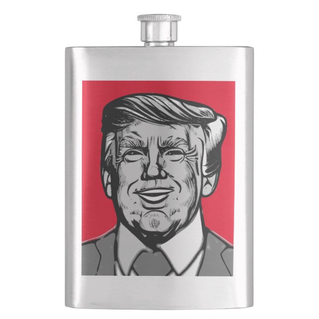 PETACA DONALD TRUMP (Anverso)