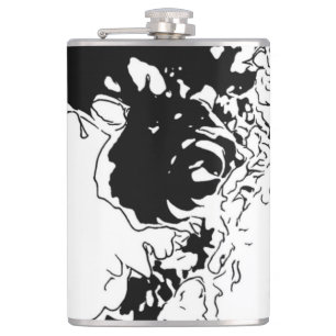 Petaca Doodle de flores