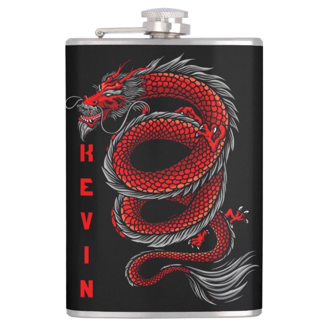 Petaca Dragón (Anverso)