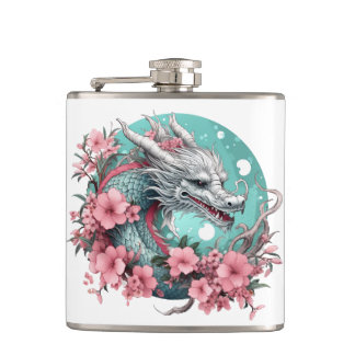 Petaca Dragón de Sakura