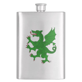 Petaca Dragon Rampant Vert