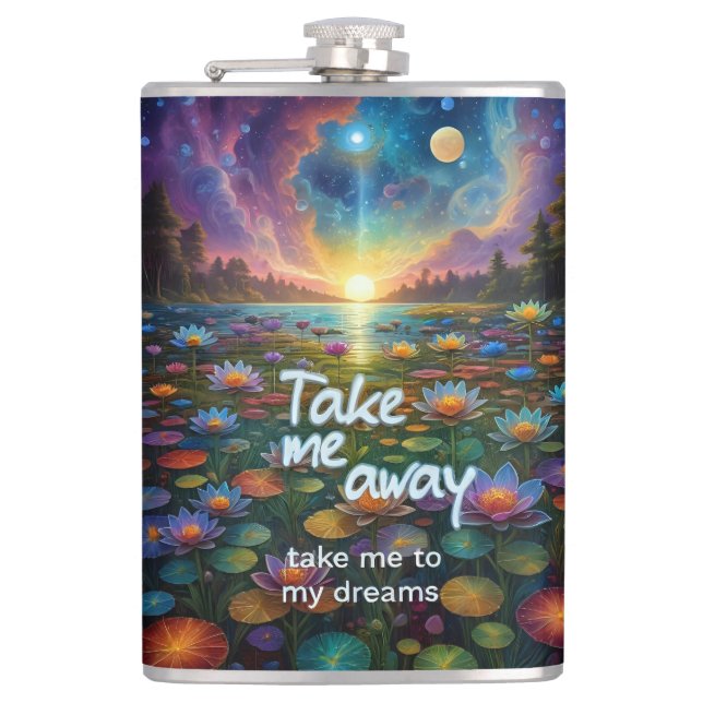 Petaca Dream Away (Anverso)