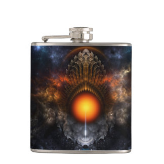 Petaca Dream Orb Fractal Art Flask De Acero Inoxidable