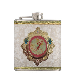 Petaca Dresden 'Noblesse' 6 oz. Romantic Flask