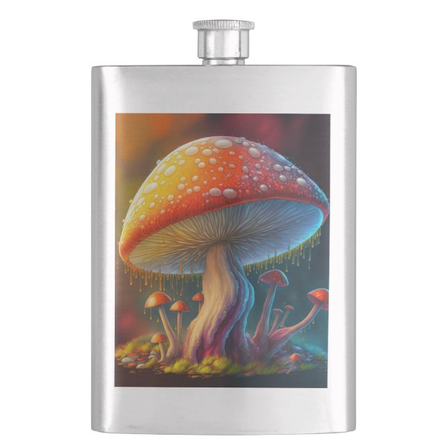 Petaca Drippy Amanita Muscaria (Anverso)