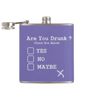 Petaca Drunk Test Funny Booze Whiskey