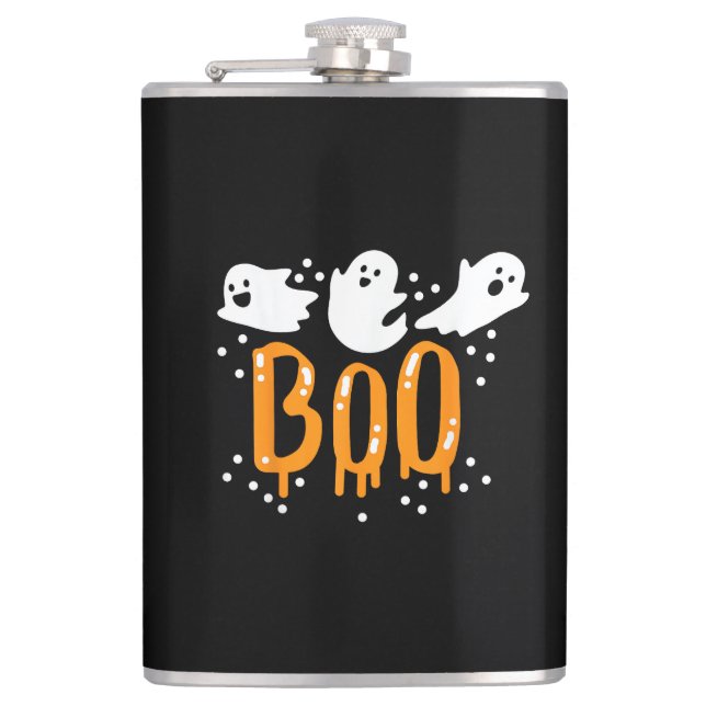Petaca Dulce Fantasma de Halloween (Anverso)